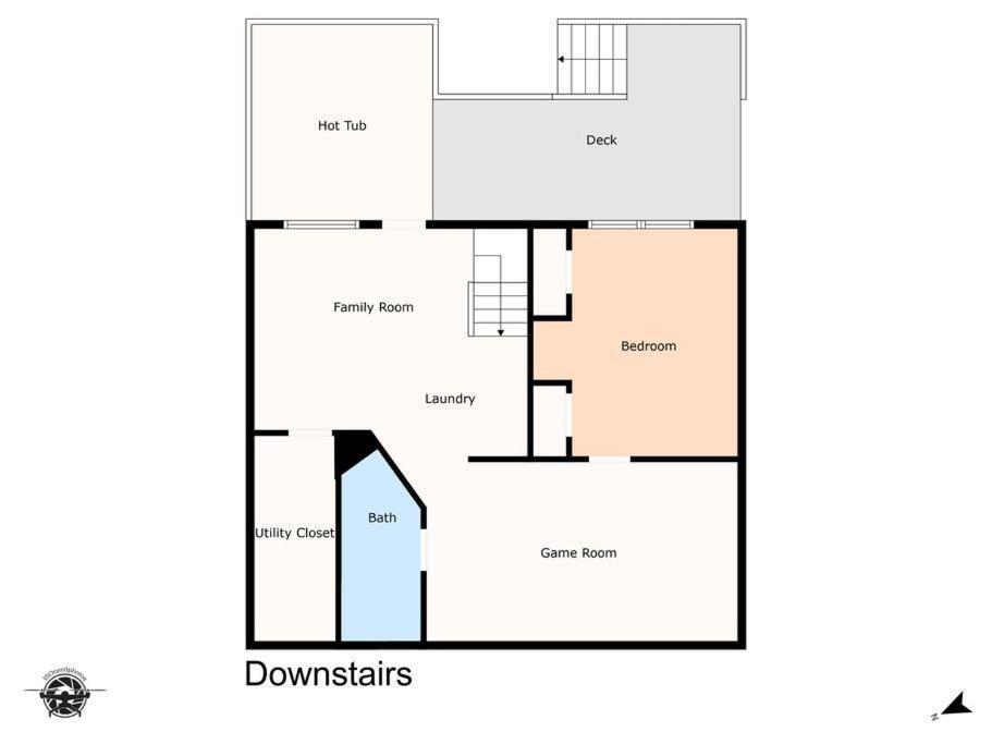 Cherry Log Summit Cabin By Bk Stays - Family Friendly - Playground - Game Room - Jacuzzi - Amazing Mountain Views 外观 照片